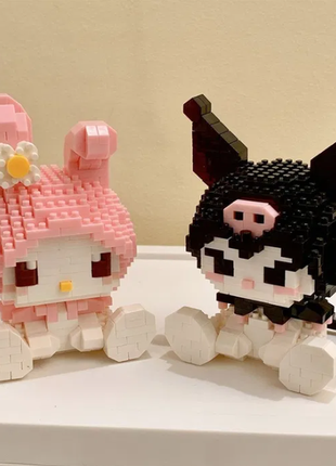 Конструктор lego лего kuromi куромі melody мелоді хеллоу кітті hello kitty2 фото