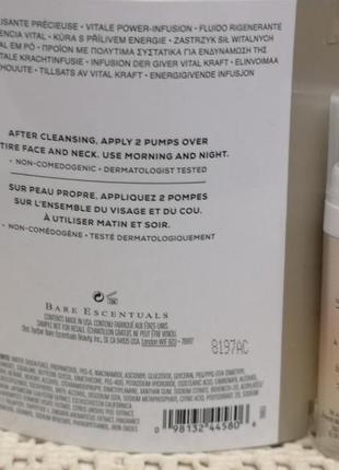 Сироватка для обличчя bare escentuals bare minerals skinlongevity vital power infusion serum4 фото