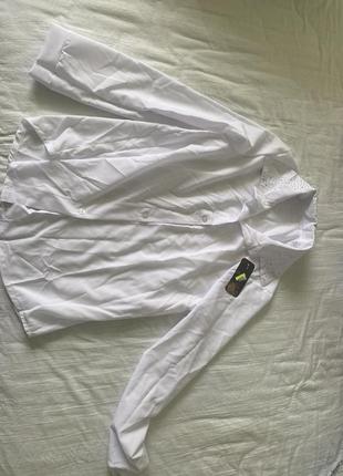 Рубашка белая. размер s-m.