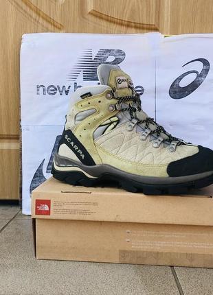 Ботинки трекинговые scarpa zg trek gore-tex gtx кожаные lowa