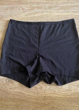 Шикарні, базові, трусики, шортики, котонові, в чорному кольорі, від дорогого бренду:...