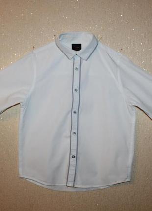 Стильная рубашка next для юного модника