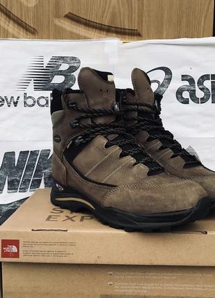 Ботинки трекинговые lowa sigma mid gtx gore-tex salomon кожаные