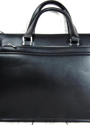 Чоловіча сумка-портфель polo b1881 під формат а4 сумка для документів4 фото