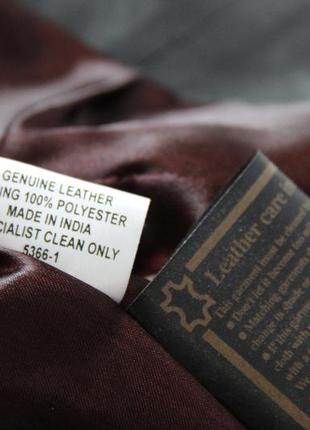 Дизайнерская кожаная куртка / жакет amanda wakeley 100 % натуральная кожа7 фото