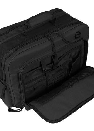 Сумка-рюкзак mil-tec для документов aviator document case 41x33x17 см черный 138230022 фото