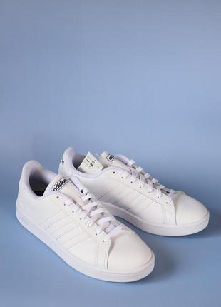Adidas grand court кожаные мужские кроссовки оригинал!