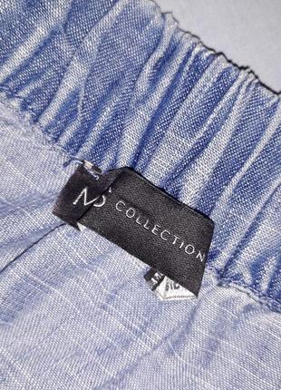 Юбка джинсовая размер 52-54 / 18-20 многоярусная хлопок новая в пол2 фото