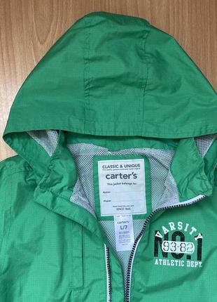 Легкая куртка, ветровка carter’s, р.122-1284 фото