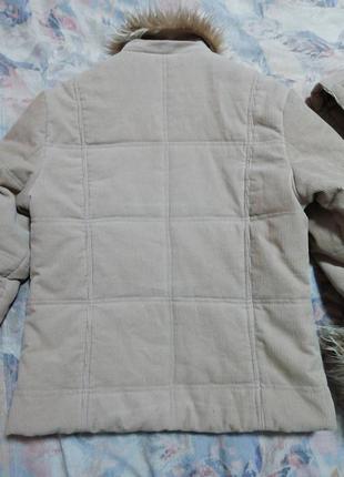 Куртка женская вельветовая с капюшоном р. 48-l5 фото