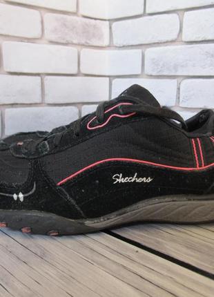 Замшеві кросівки skechers