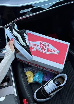 Стильные кеды vans vault x imran potato black white4 фото