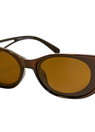 Жіночі сонцезахисні окуляри polarized, коричневі