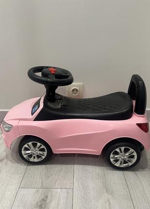 Машинка каталка для дівчинки bambi