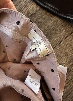 Стильные качественные натуральные шорты в сердечко с кружевом в стиле zara🔥4 фото