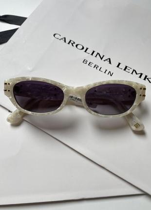 Солнцезащитные очки бренда carolina lemke