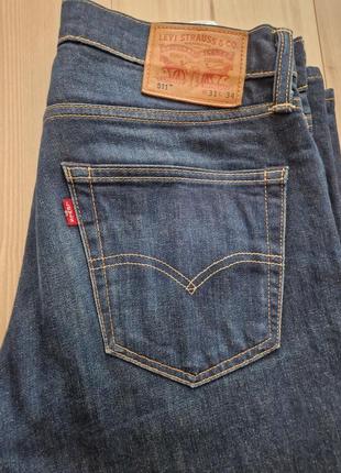 Джинси levis 511 w31 l34 original levi's1 фото