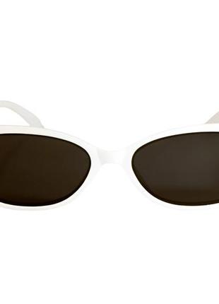 Жіночі сонцезахисні окуляри polarized, білі2 фото