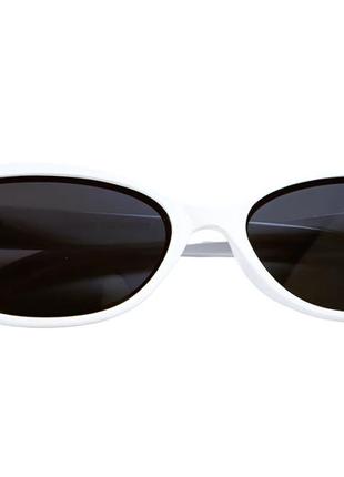 Жіночі сонцезахисні окуляри polarized, білі4 фото