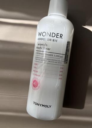 Tony moly ceramide mochi toner тонер с керамидами1 фото