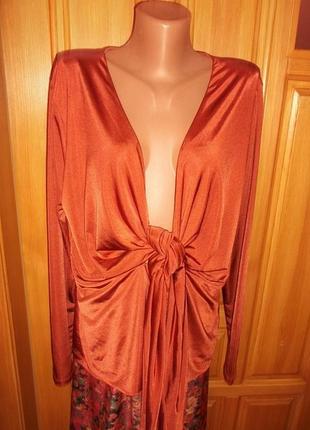 Блуза стильная на пышную женщину оверсайз распродажа р. 16, 4xl-5xl- asos