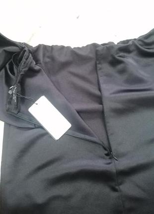 Новая блуза рубашка топ с открытыми плечами от zara woman, l7 фото