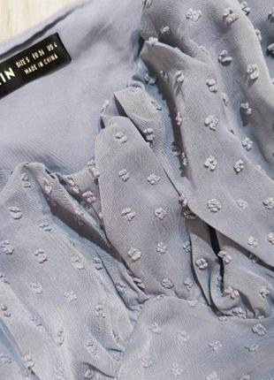 Укорочена блуза з імітацією корсет від бренду shein2 фото