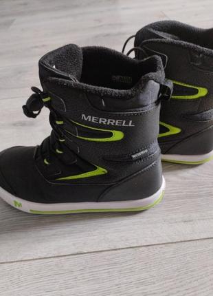 Зимові черевики merrell waterproof gore tex warm 2003 фото