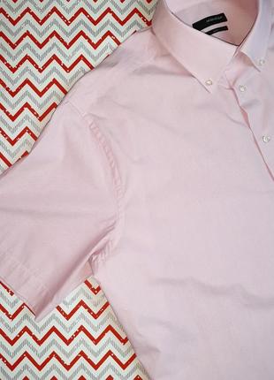 😉1+1=3 брендовый нежно-розовая мужская рубашка seidensticker, размер 50 - 525 фото
