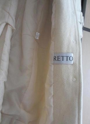 Пальто retto стильное 42/444 фото
