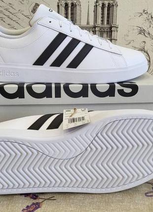 Оригінальні білі кросівки кеди adidas grand court 2.0

розмір 49 us142 фото