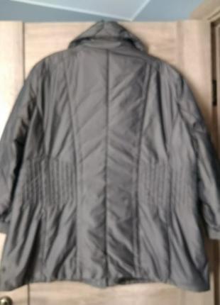 Шикарная удлиненная куртка barbara lebek большой размер, батал5 фото