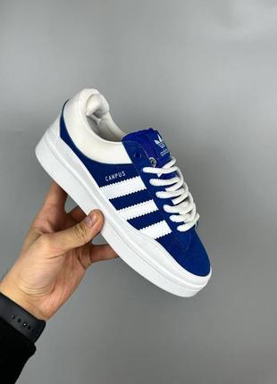 Оригинальные унисекс кроссовки adidas campus bad bunny blue 36-46р.2 фото