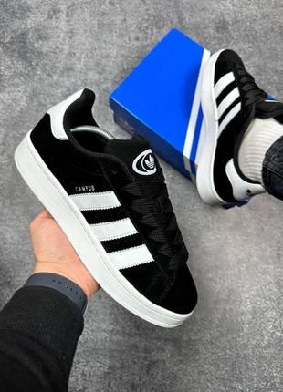 Оригінальні унісекс кросівки adidas campus black 36-46р.3 фото