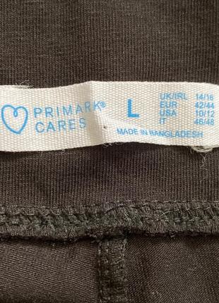 Новые черные хлопковые леггинсы primark lsk2 фото