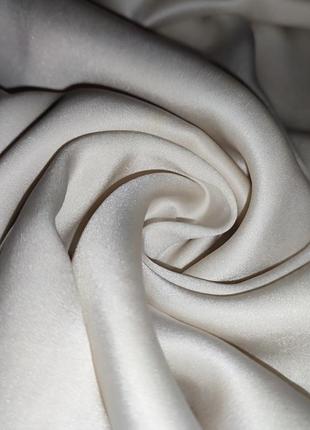 Білий (молочний), шовковий халат, 100% шовк2 фото