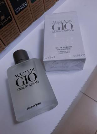 Acqua di gio туалетная вода мужская <unk> свежий аромат!3 фото