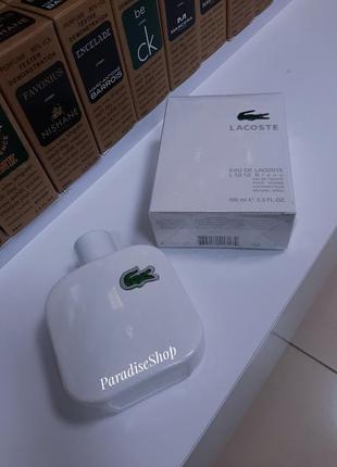 Туалетна вода чоловіча lacoste oculos l.12.12 blanc !2 фото
