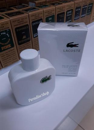 Туалетна вода чоловіча lacoste l.12.12 blanc !