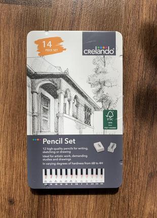 Набор простых карандашей crelando