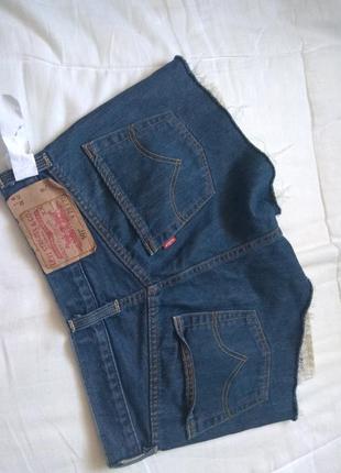 Шопты джинсовые levis 29 размер7 фото