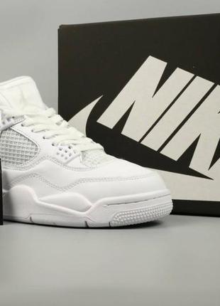 Nike air jordan 4 retro white