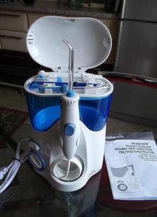 Ирригатор waterpik wp-100 e2 ultra white оригинал!1 фото