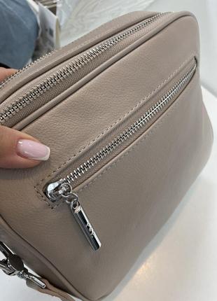 Супер стильная супер удобная качественная сумочка из натуральной кожи3 фото