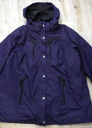 Функціональна жіноча куртка 3 в 1 німеччина непродуваемая и непромокаемая2 фото
