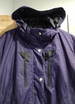 Функціональна жіноча куртка 3 в 1 німеччина непродуваемая и непромокаемая3 фото