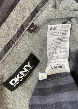 Dkny оригінал стильна якісна сорочка в клітинку дорогий бренд8 фото