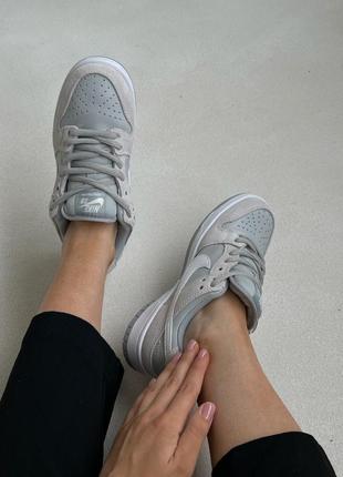 Женские кроссовки nike sb dunk low люкс качество8 фото