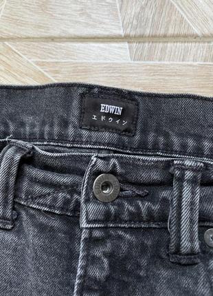 Джинсы japanese brand edwin jeans ed-80 slim tapered denim pants6 фото