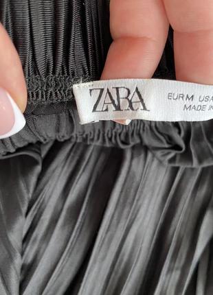 Плиссированная юбка zara4 фото